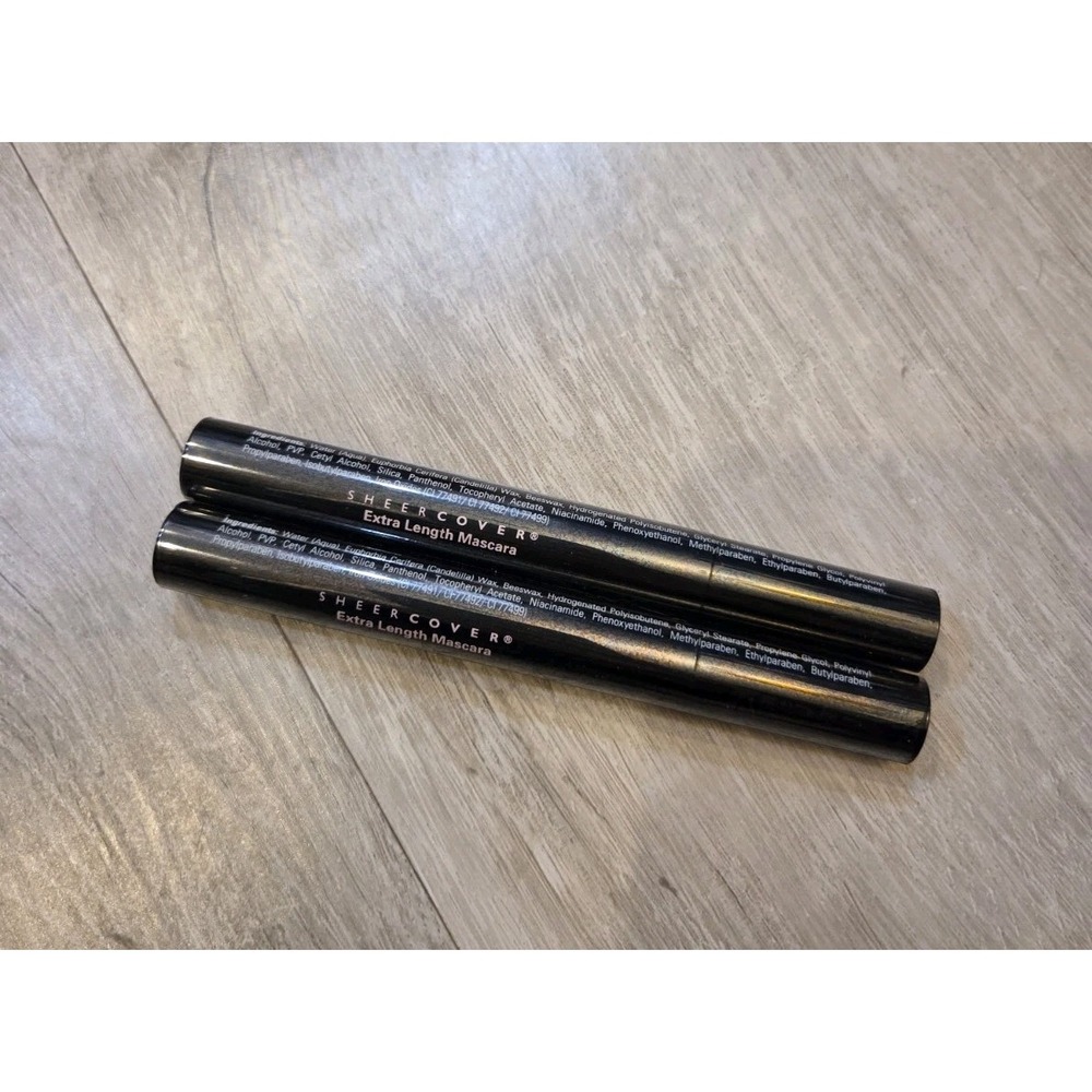 New‎ Sheer Cover Extra Length Mascara Black/Brown .30 fl oz